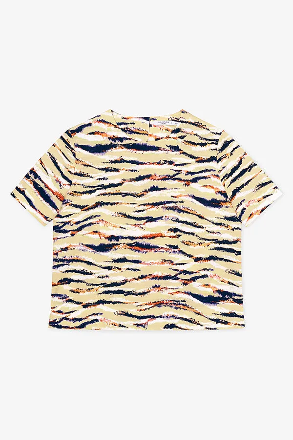 Annika Tee - Airy Cotton :: Savannah Print