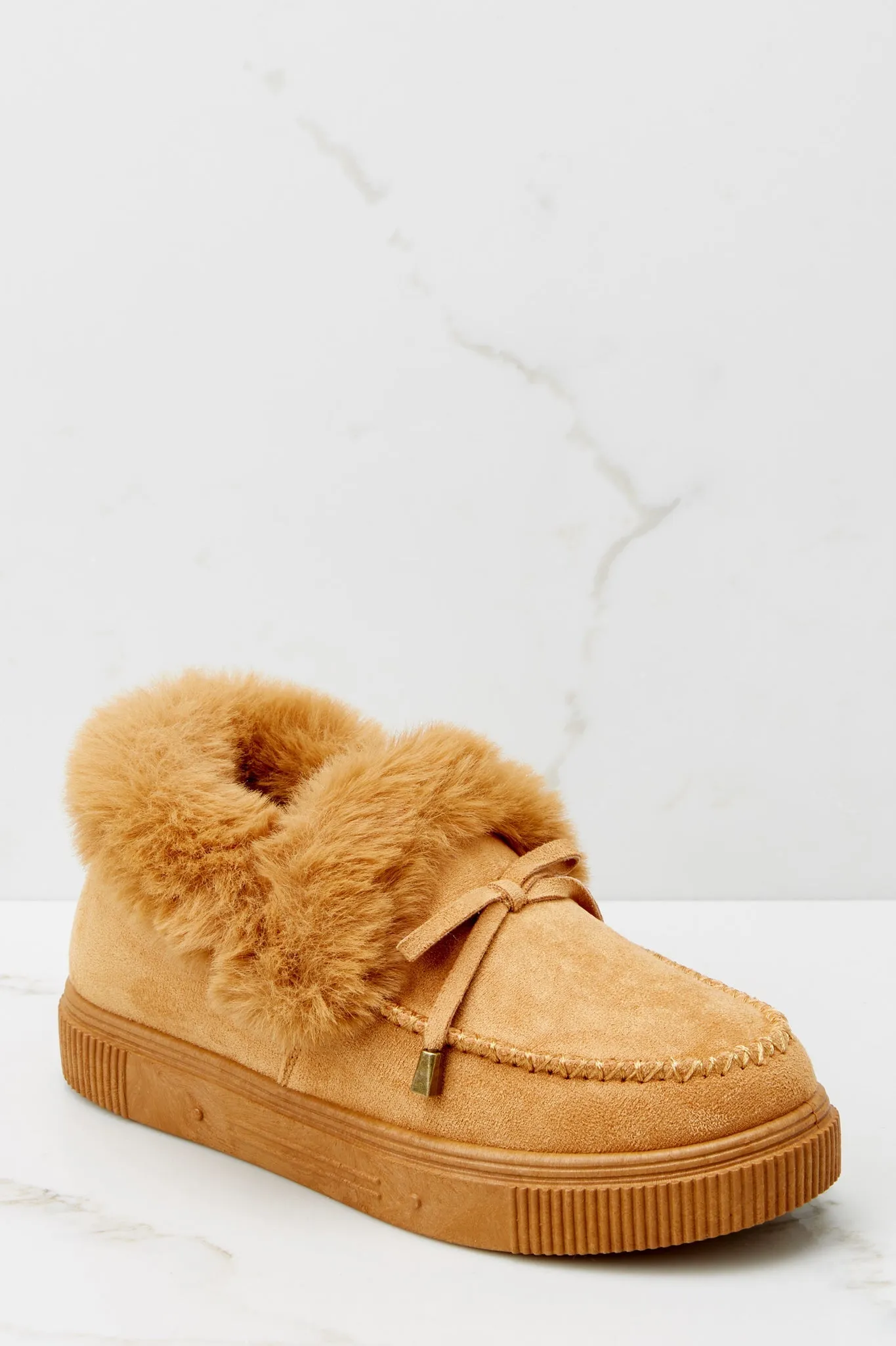 Cozy Steps Camel Moccasins