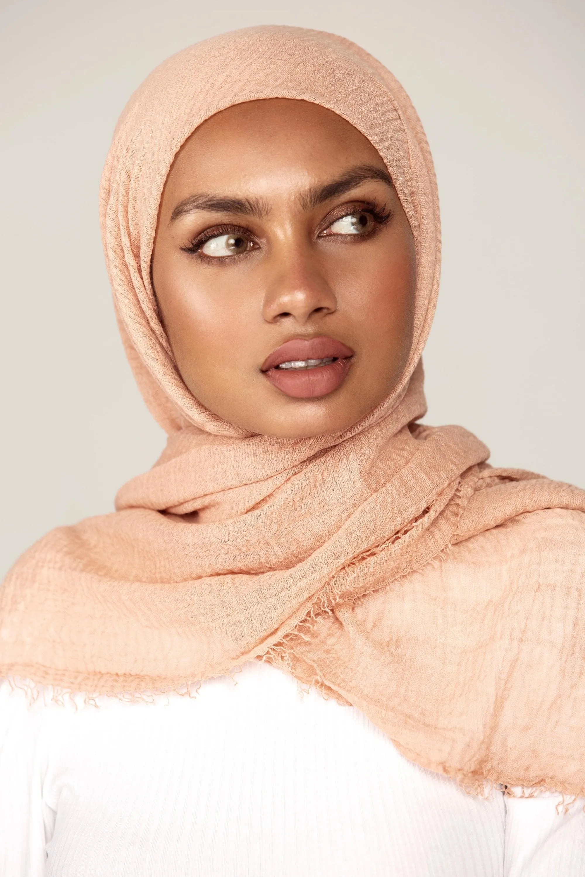 Everyday Crinkle Hijab - Shell