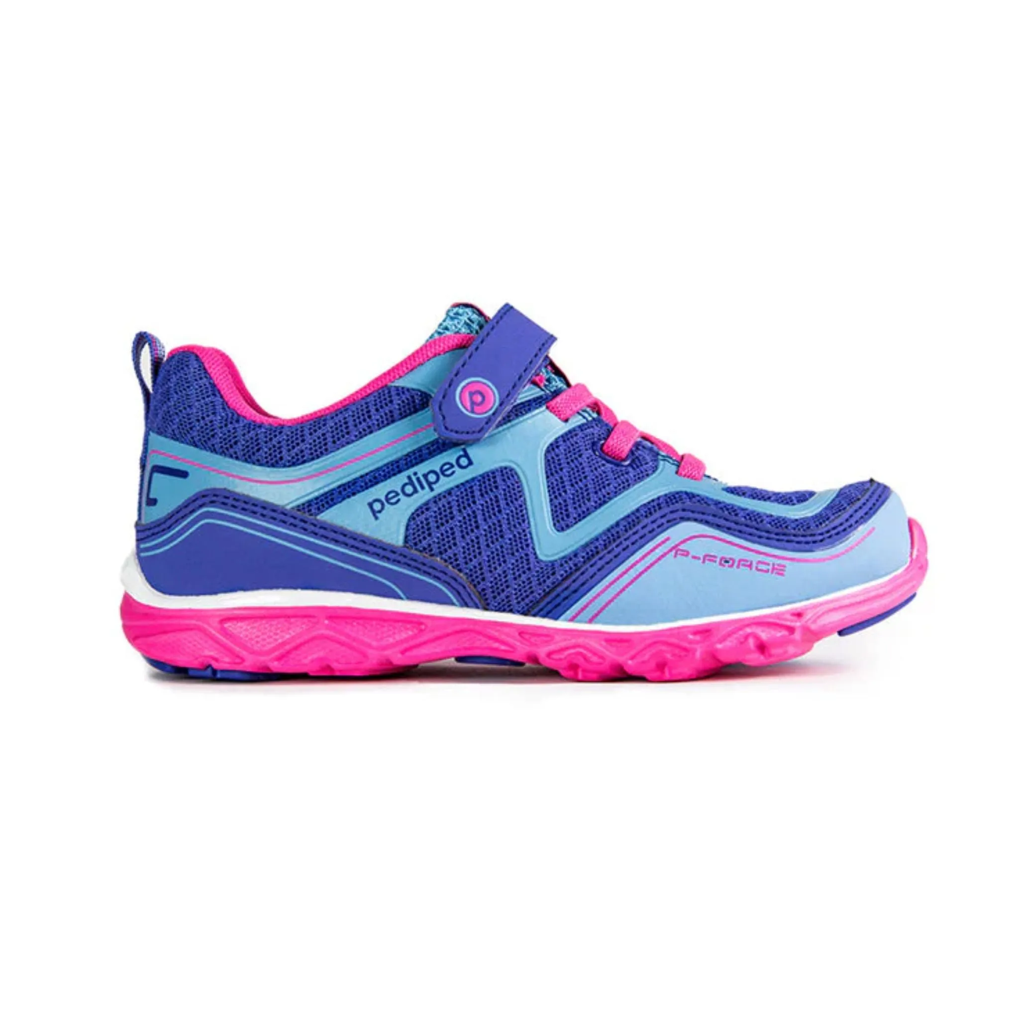 Flex Force Navy Fuchsia Athletic Shoes