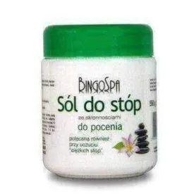 Foot salt with a tendency to perspire 550g