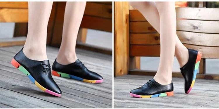 Genuine Leather Women's Orthopedic Bunion Shoes