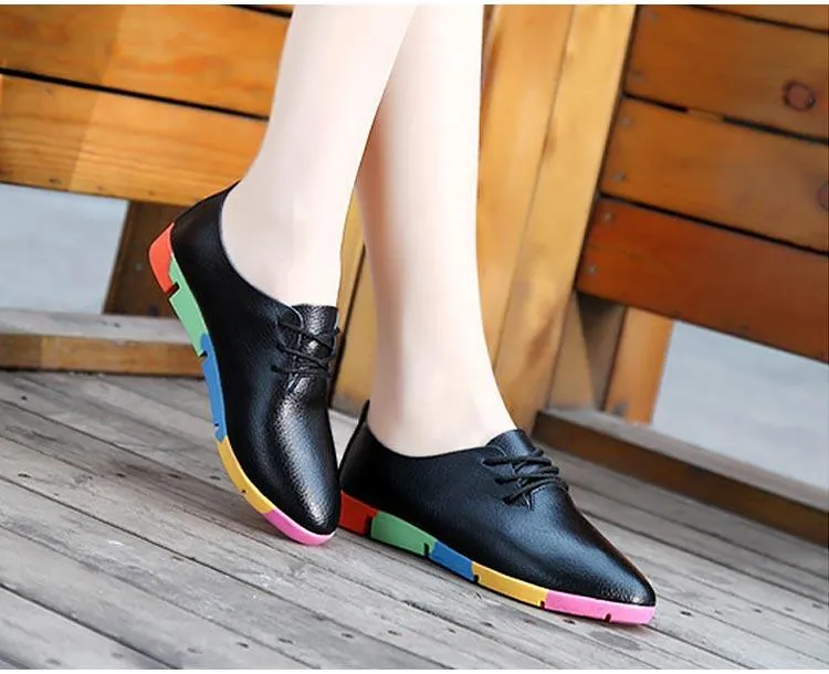 Genuine Leather Women's Orthopedic Bunion Shoes