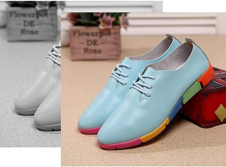 Genuine Leather Women's Orthopedic Bunion Shoes