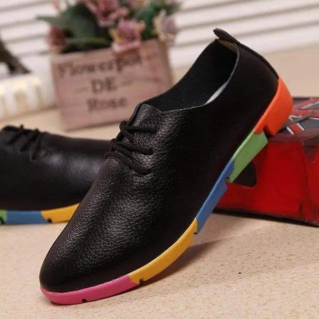 Genuine Leather Women's Orthopedic Bunion Shoes