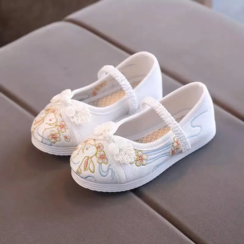 Kids' Traditional Chinese Embroidered Shoes