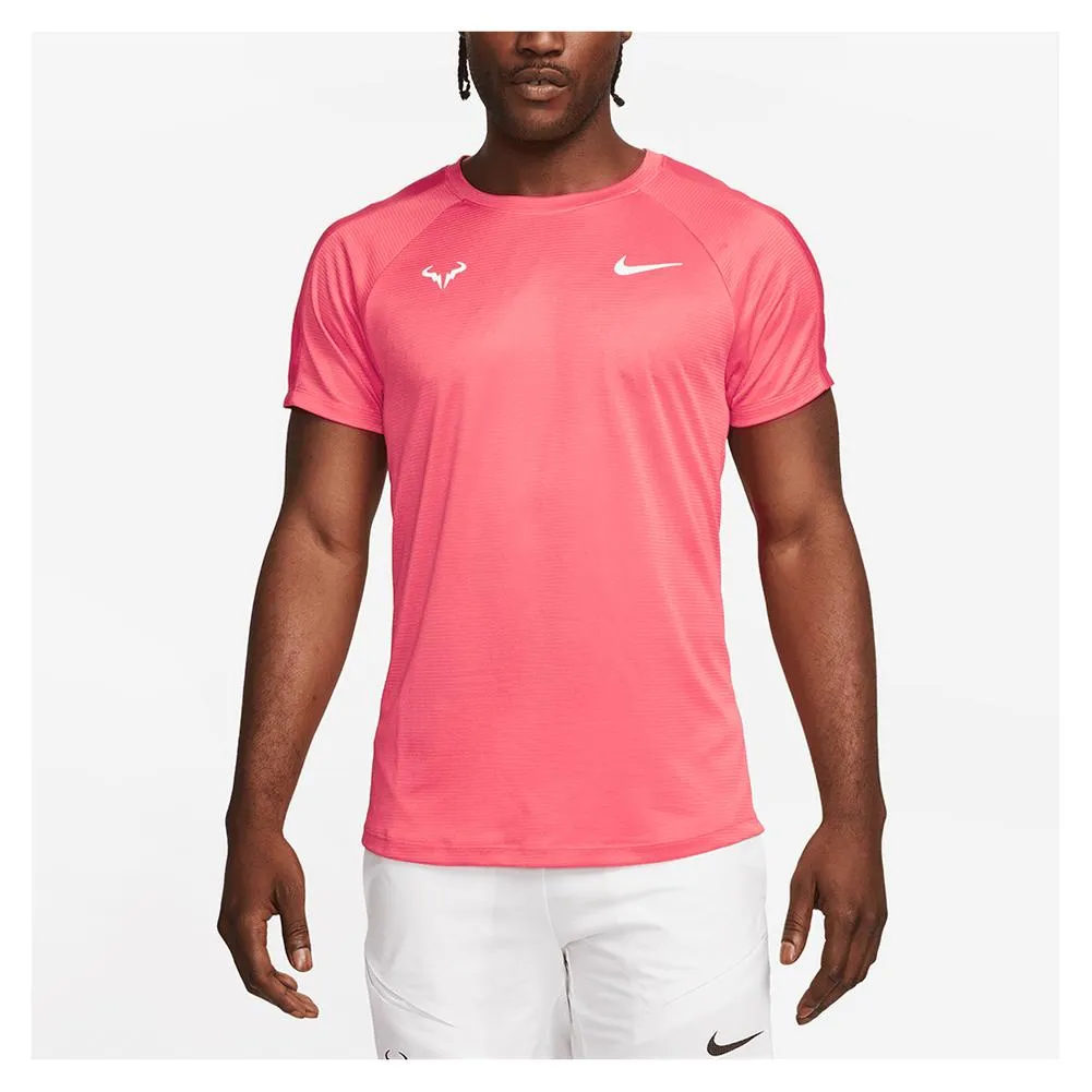 Mens Rafa Dri-Fit Challenger Short Sleeve Tennis Top