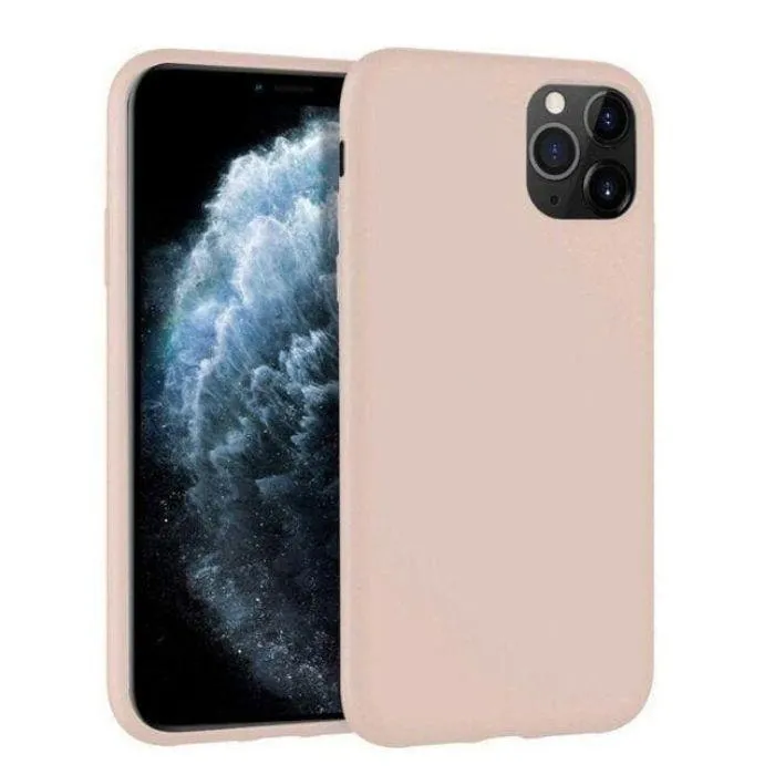 Mercury Silicone Case for iPhone 12 /12 Pro - Pink Sand