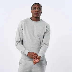 Omnitau Men's Ellyse Organic Cotton Medium Fit Sweatshirt - Heather Grey