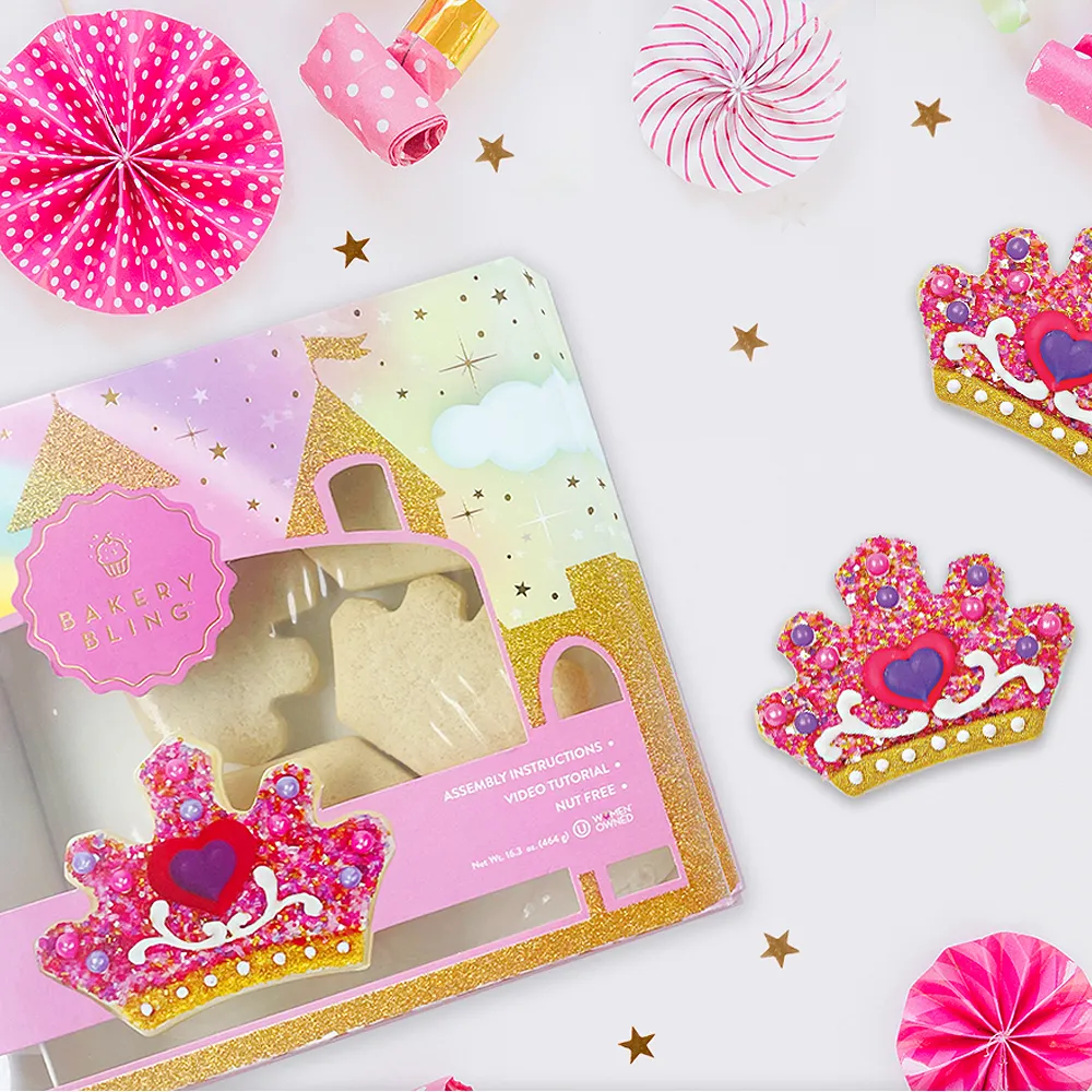 Princess Tiara Designer Cookie Kit