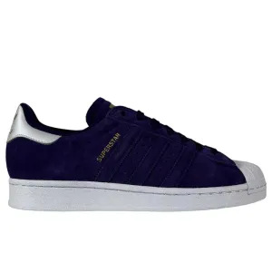 Purple Zero Gold Superstar ADV Adidas Skateboarding Suede Shoes Reflective Badging