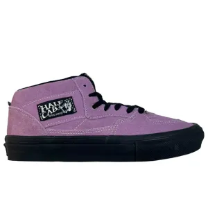 Skate Half Cab Lavender Fog Black Vans Suede Shoes