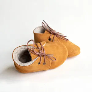 Suede winter toddler shoes