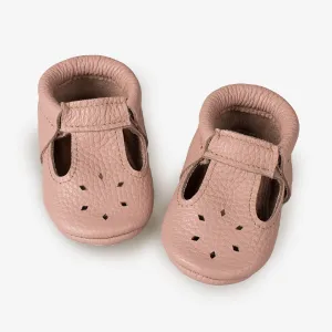 T-strap diamond baby walking shoes