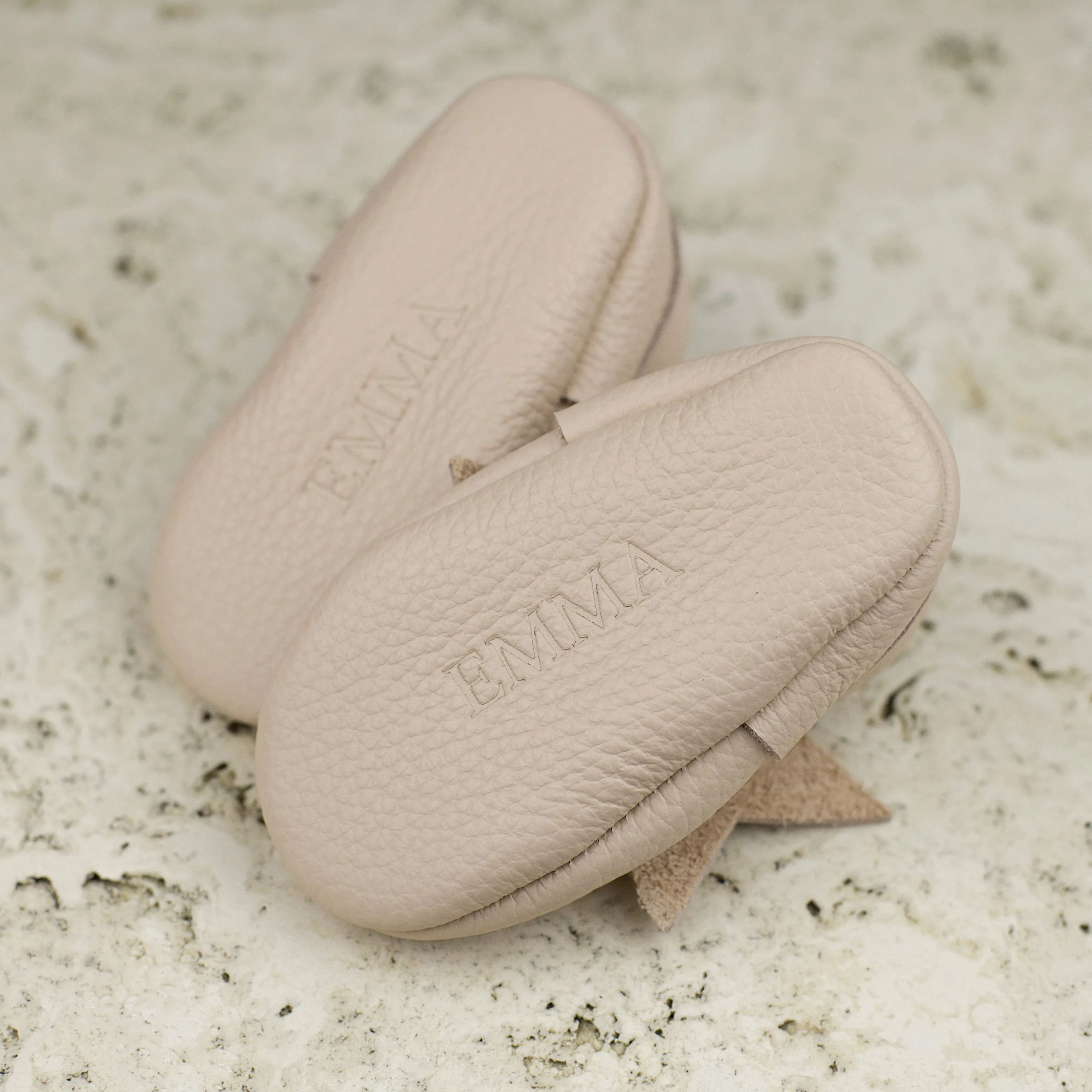 T-Strap tear-drop baby shoes