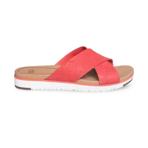 UGG Kari Red Coral Flip Flops - Women's