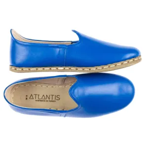 Women's Blue Slip On Shoes