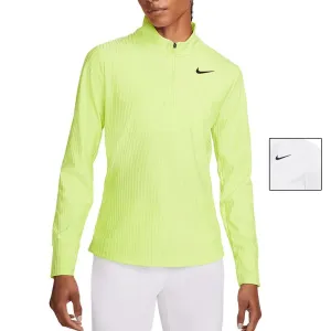 Women's Dri-Fit Advantage Longsleeve 1/4 Zip Tennis Top