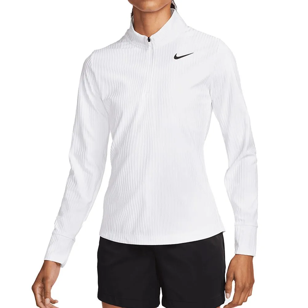 Women's Dri-Fit Advantage Longsleeve 1/4 Zip Tennis Top