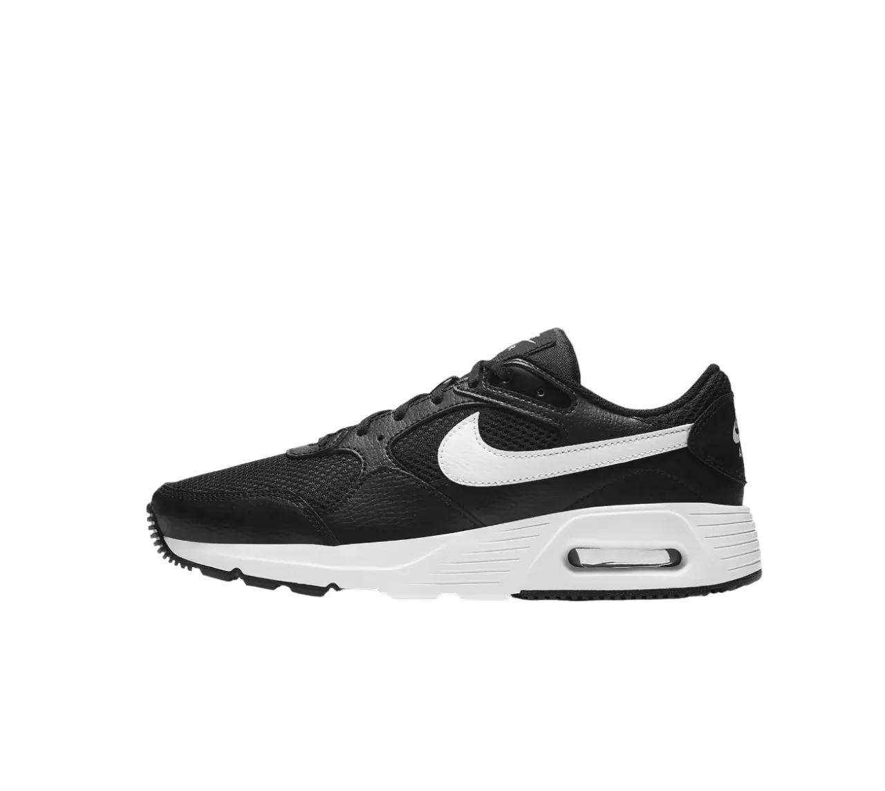 Womens Nike Air Max Sc Black/ White Athletic Shoes