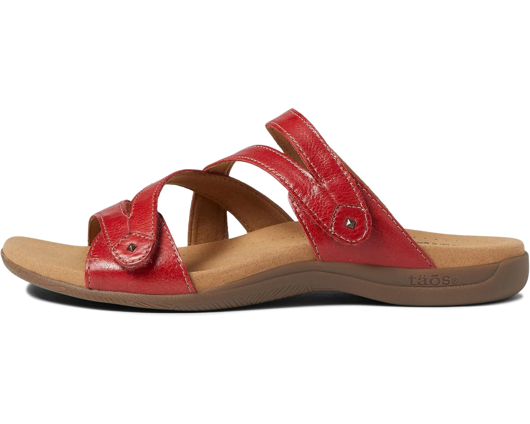 WOMEN'S TAOS DOUBLE U SANDAL | RED